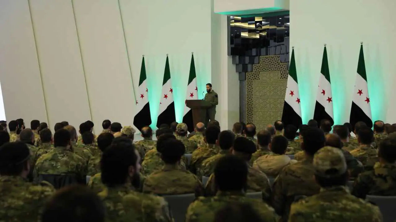 الفصائل العسكرية تعلن تنصيب أحمد الشرع رئيساً لسوريا (صور)