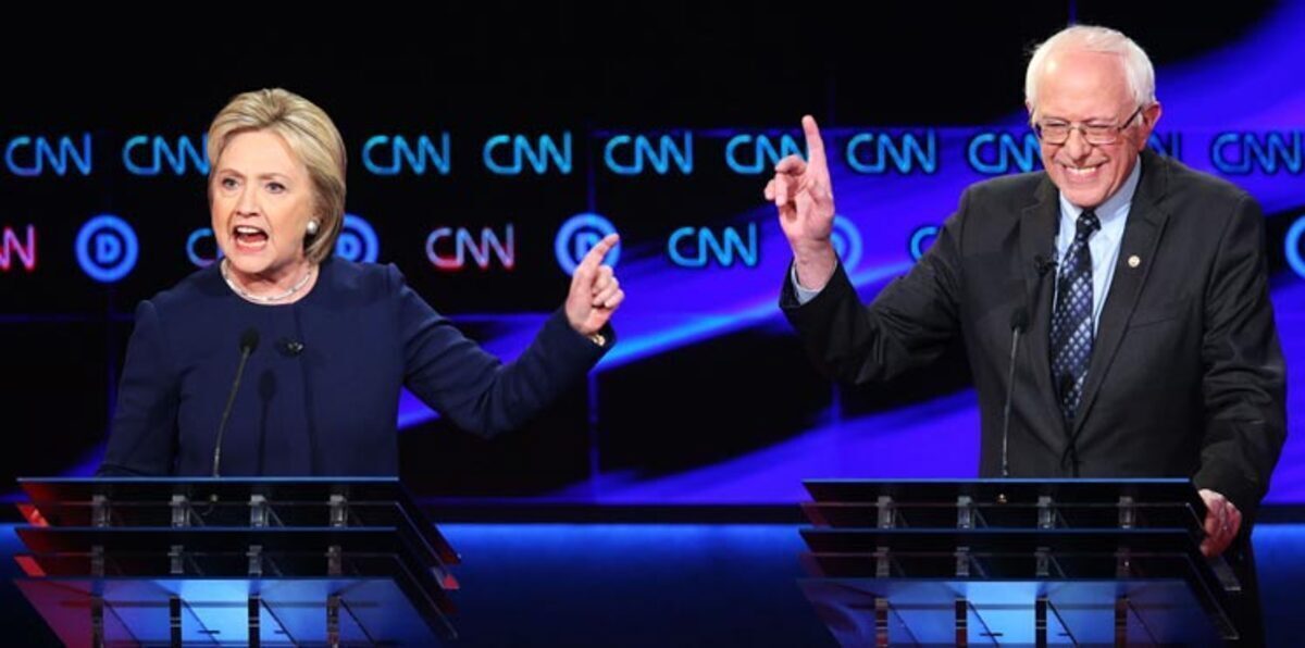 كلينتون ترفض عرضًا لمناظرة أمام ساندرز في كاليفورنيا