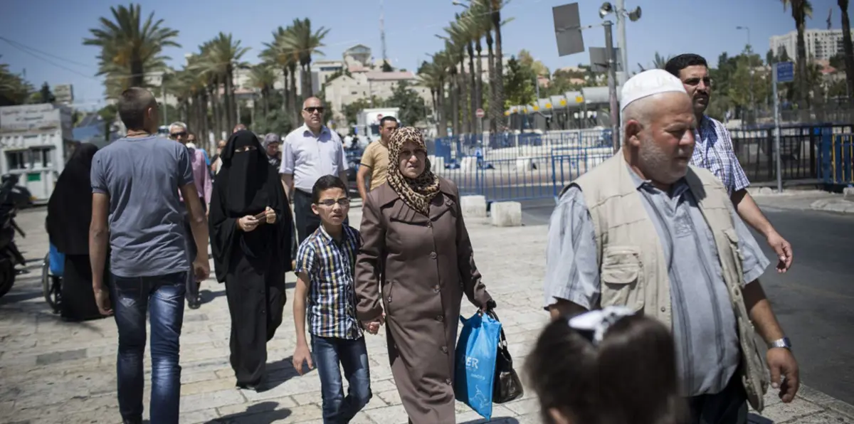 إسرائيل: نسبة الفلسطينيين في مدينة القدس تصل إلى 40 %من إجمالي السكان