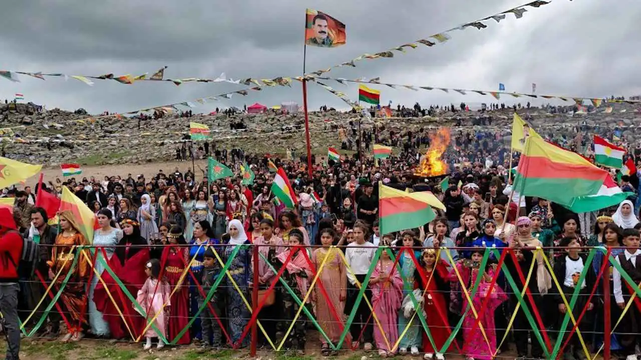 من احتفالات "نوروز" في القامشلي السورية