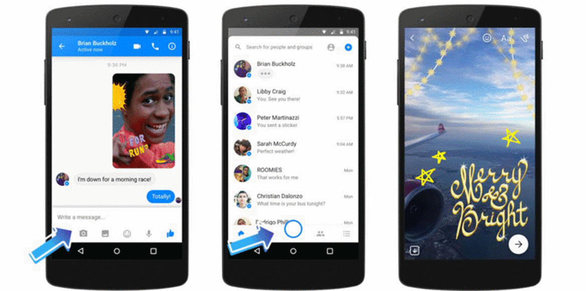 الماسنجر يقدّم مزايا جديدة داخل كاميرته (فيديو)