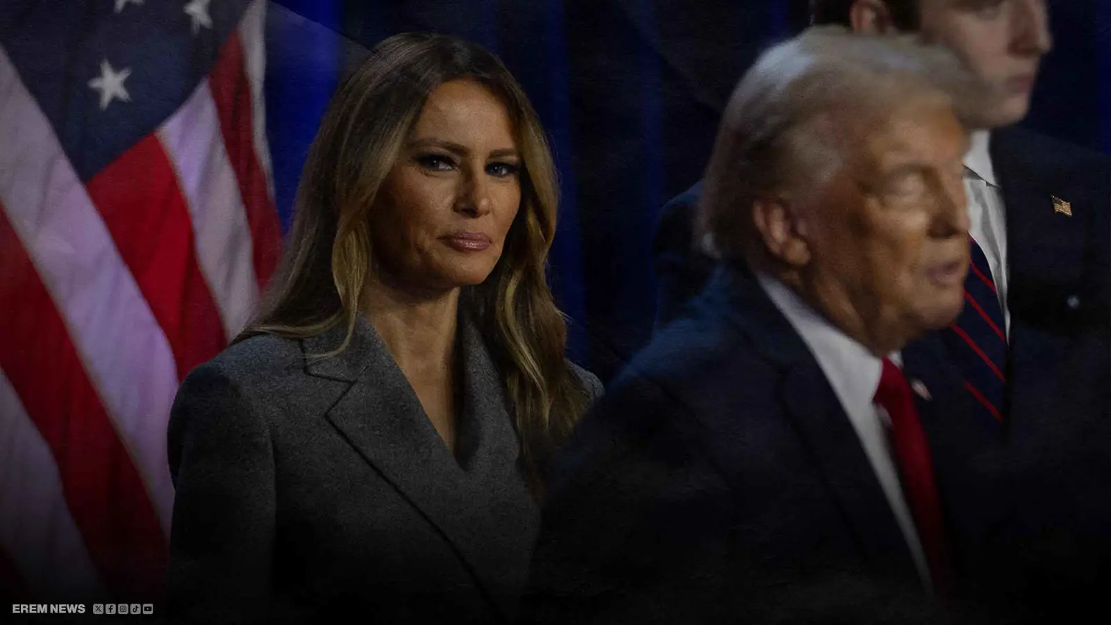 ابتسامة ميلانيا المزيفة