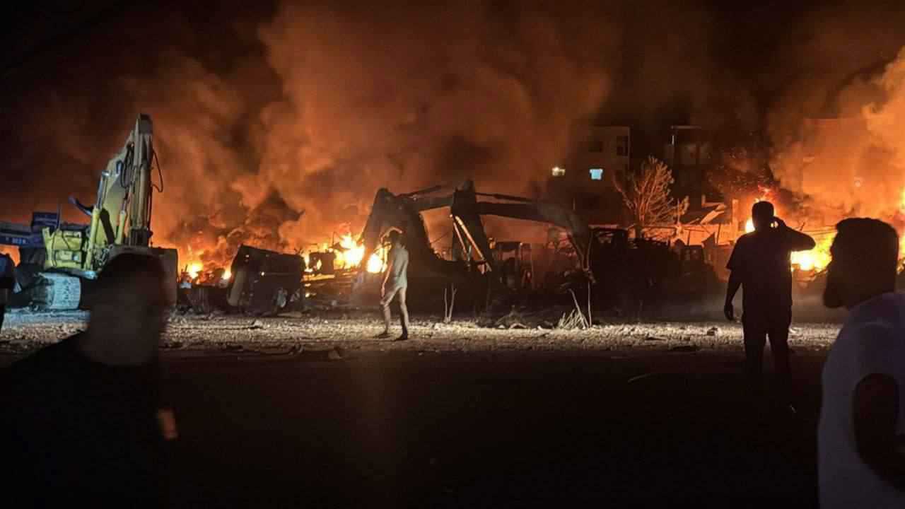 الجيش الإسرائيلي يكشف عن مواقع حزب الله المستهدفة في أنصارية (فيديو)