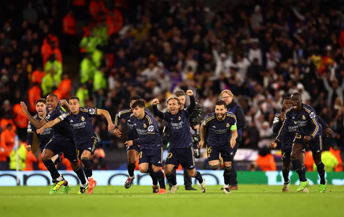 ليس ووكر.. تعرف على أسرع لاعب في مباراة مانشستر سيتي وريال مدريد