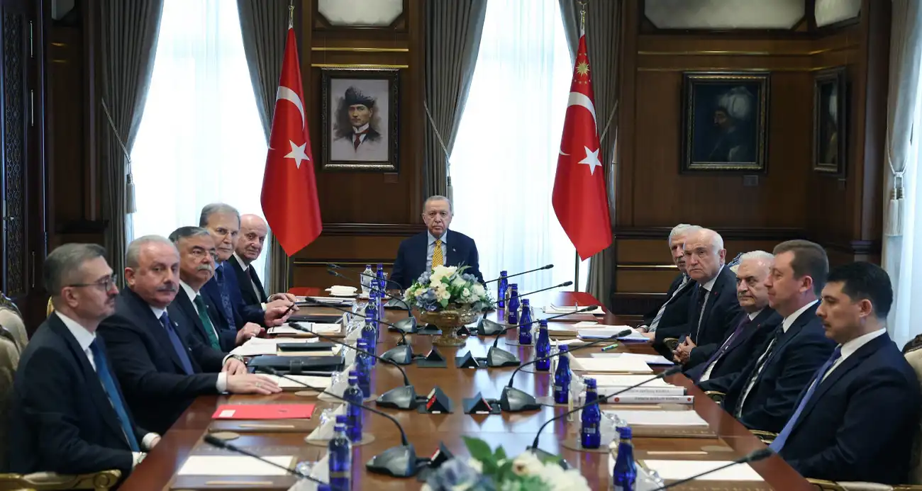 اجتماع المجلس الاستشاري الرئاسي الأعلى برئاسة أردوغان