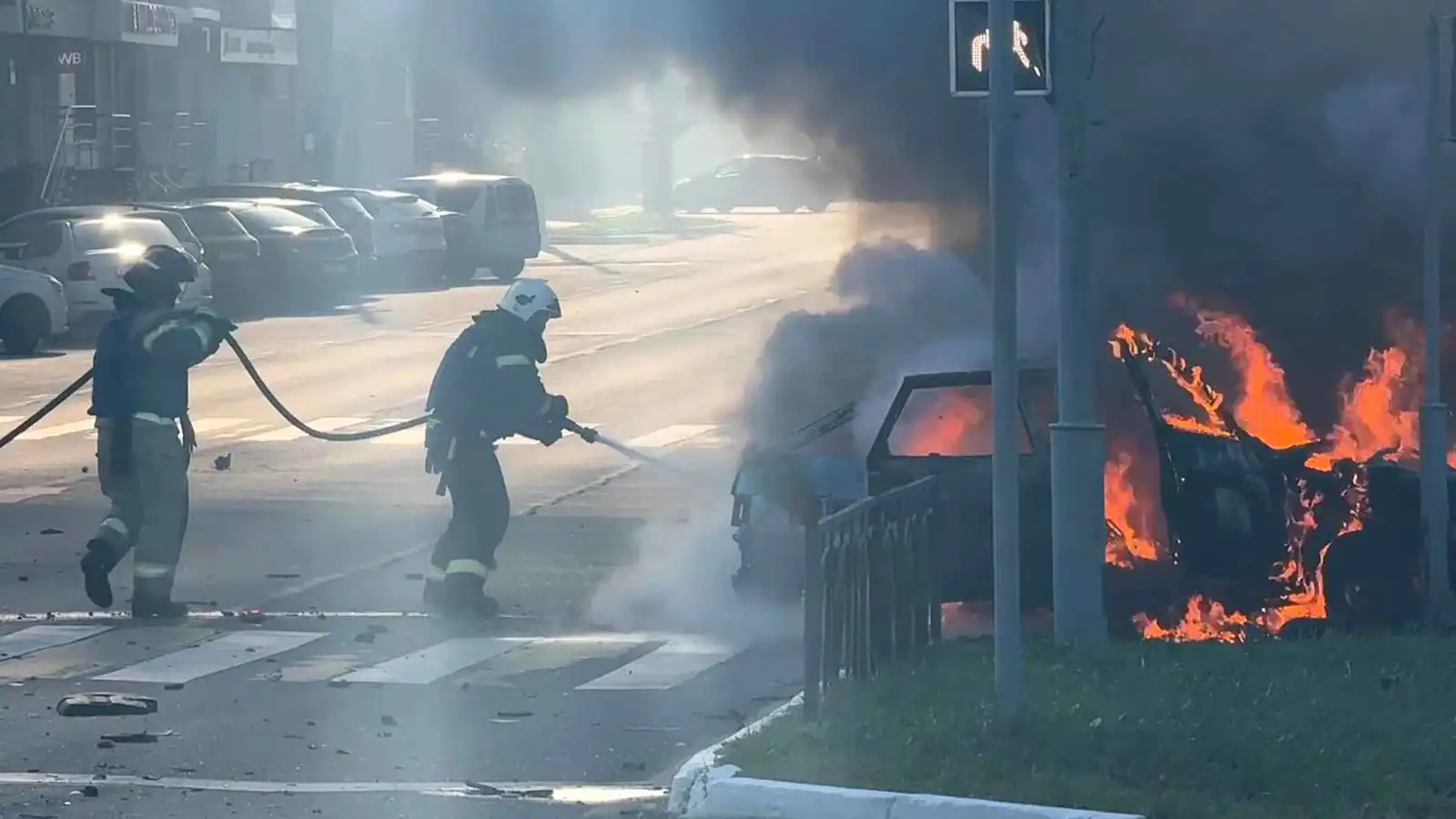 القوات الأوكرانية تشن أكبر هجوم على بيلغورود الروسية (فيديو)
