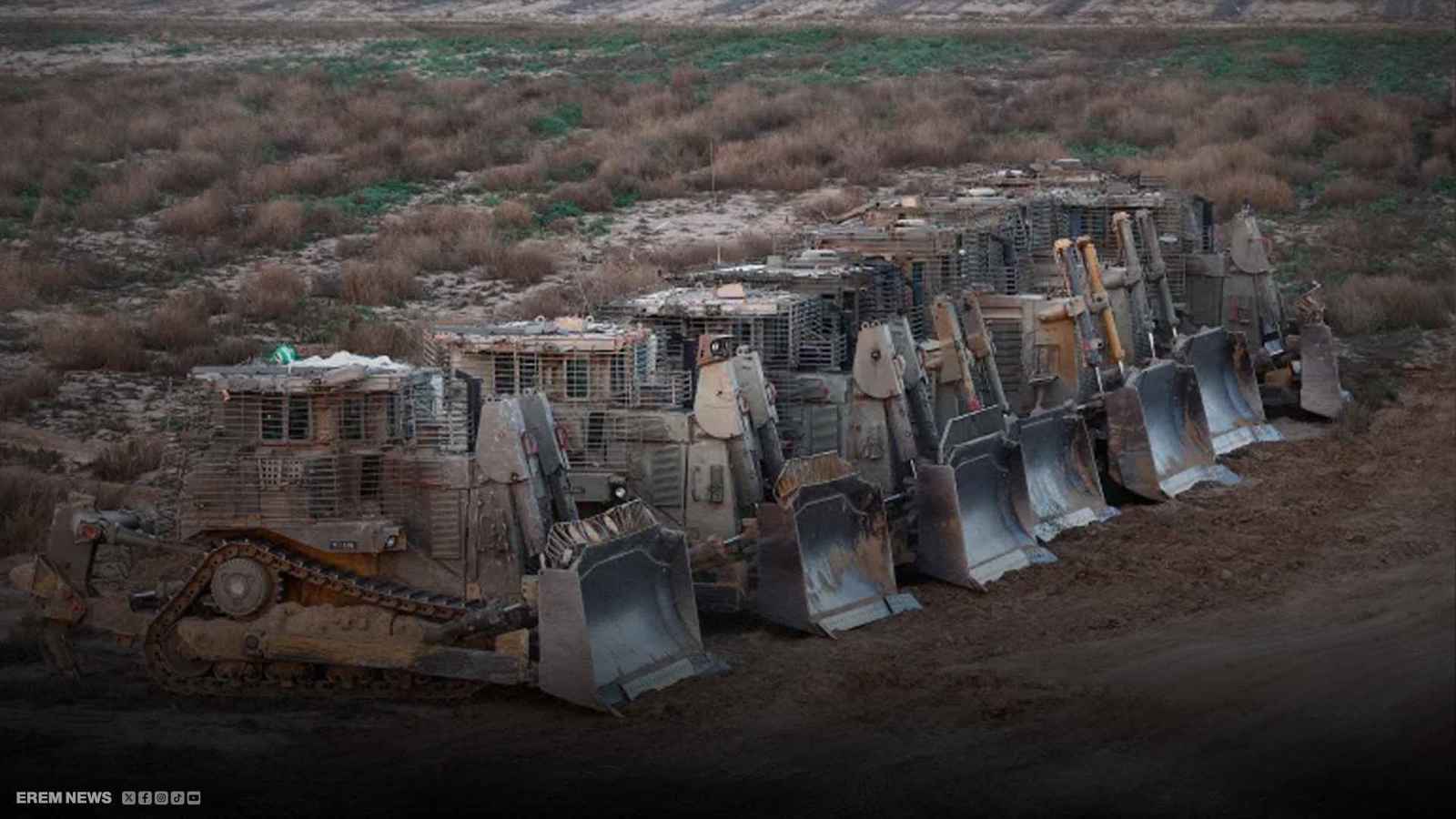 جرافات إسرائيلية