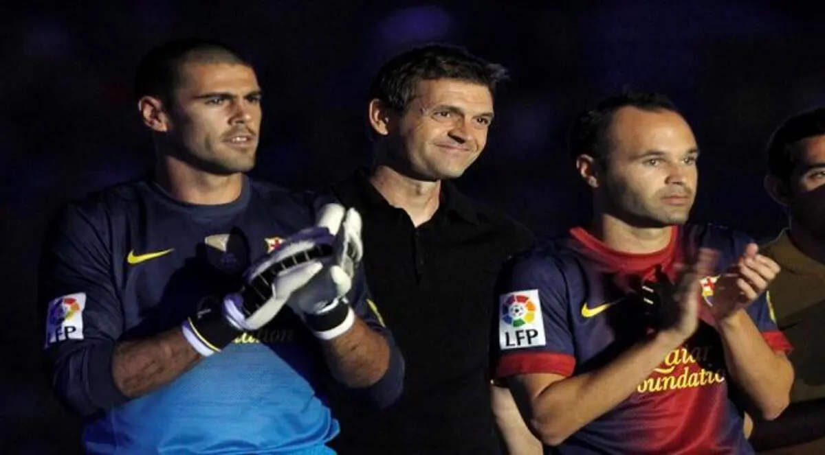 فالديز يشكر مدربي برشلونة في رسالة وداع