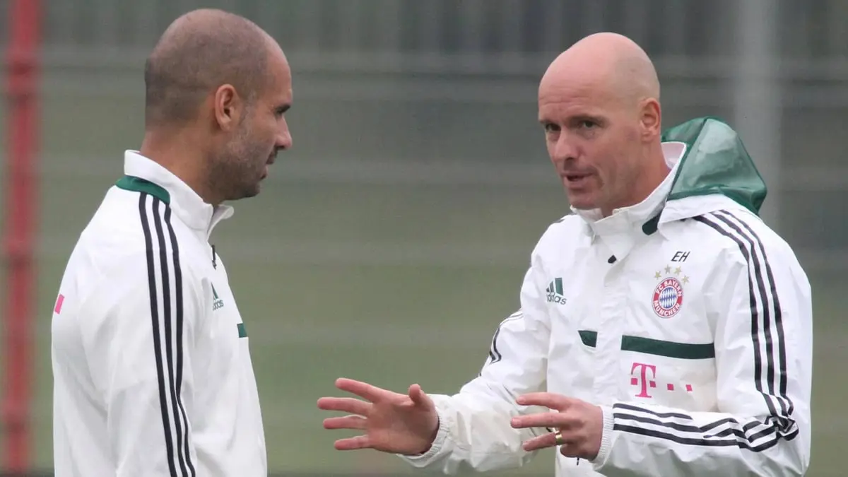 غوارديولا يرشح تين هاغ لخلافته في مانشستر سيتي