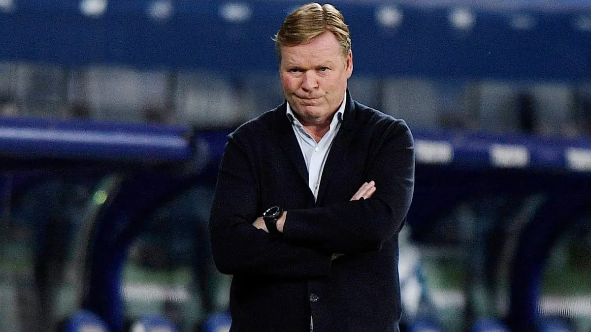 سبورت: كومان يرفض التنازل ويطلب مستحقاته كاملة من برشلونة