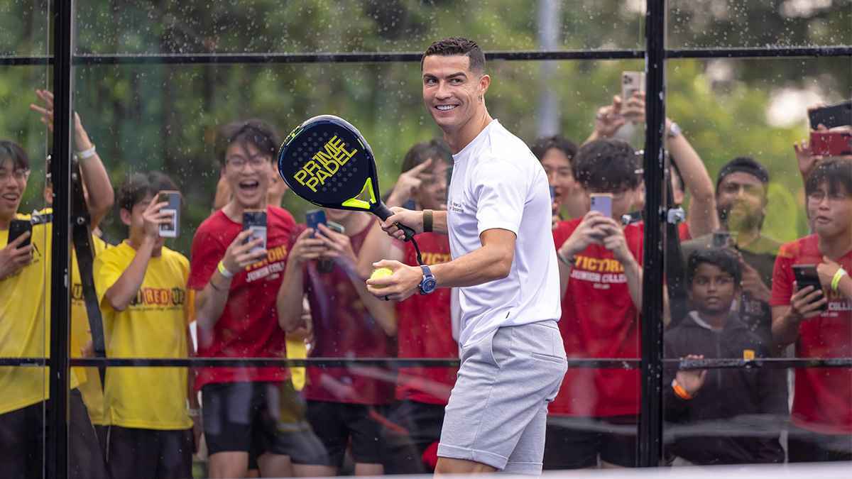 رونالدو يقود البادل لاجتياح العالم.. افتتاح 3282 ناديا في عام واحد