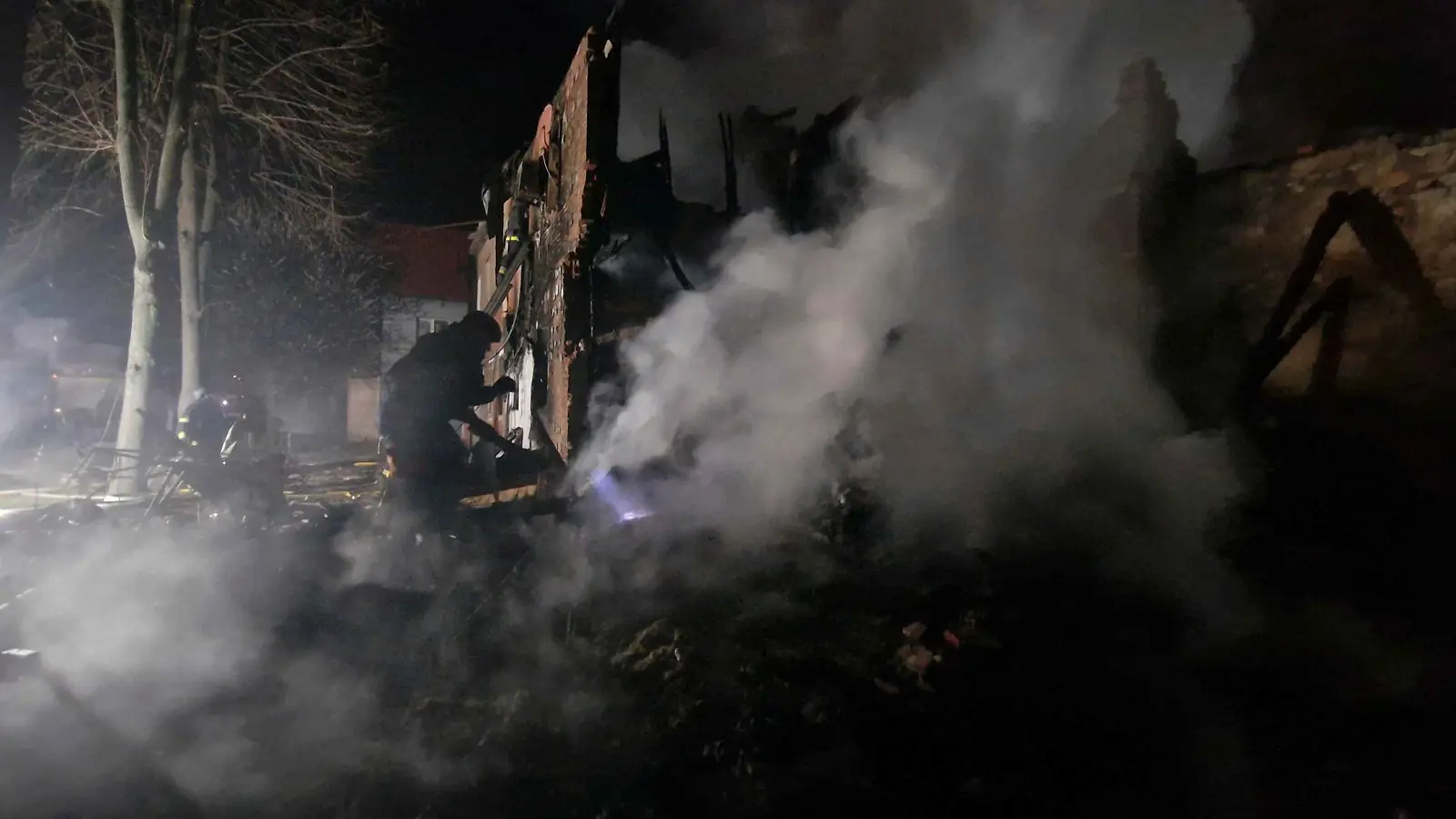 مسيّرات روسية تستهدف منطقة سكنية في خاركيف