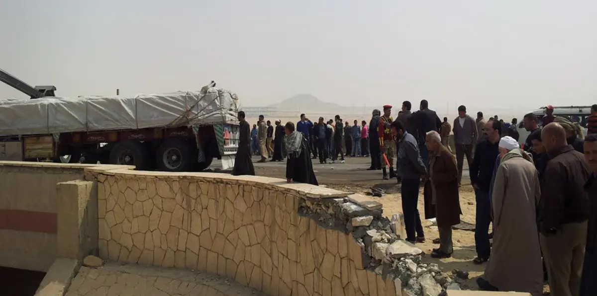 مقتل 14 وإصابة 42 في حادث تصادم ببني سويف في صعيد مصر