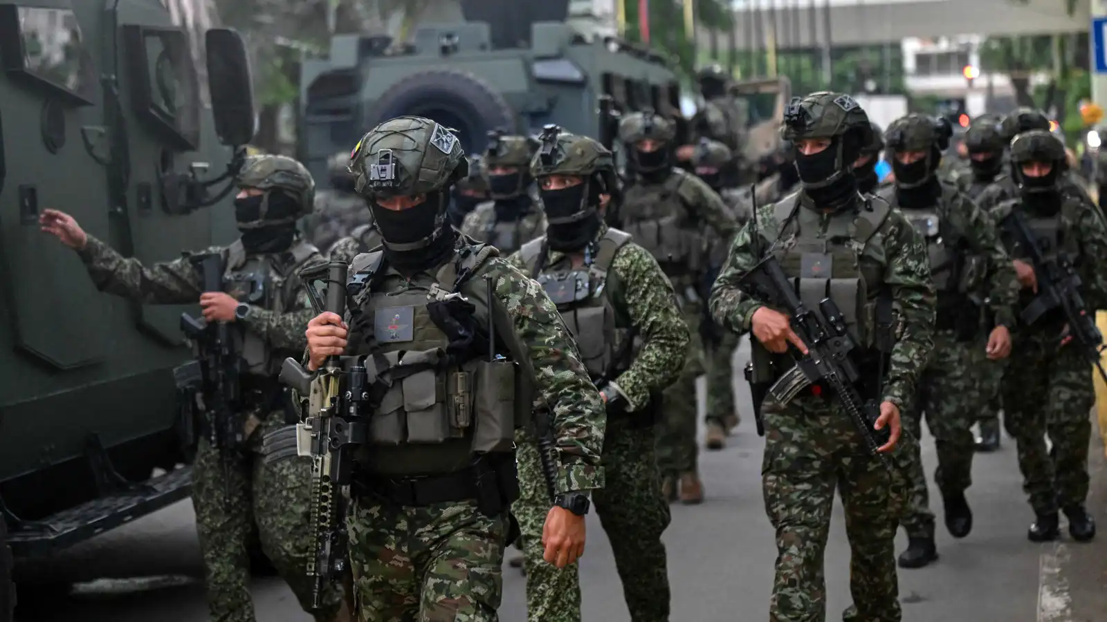 جنود من الجيش الكولومبي