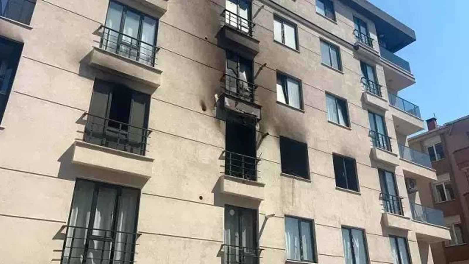 حريق شقة في إسطنبول