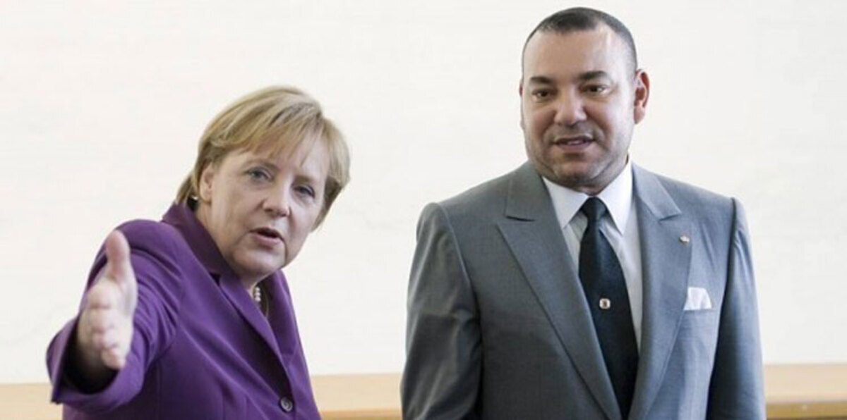 محمد السادس وميركل يحلان مشكلة اللاجئين المغاربة عبر الهاتف