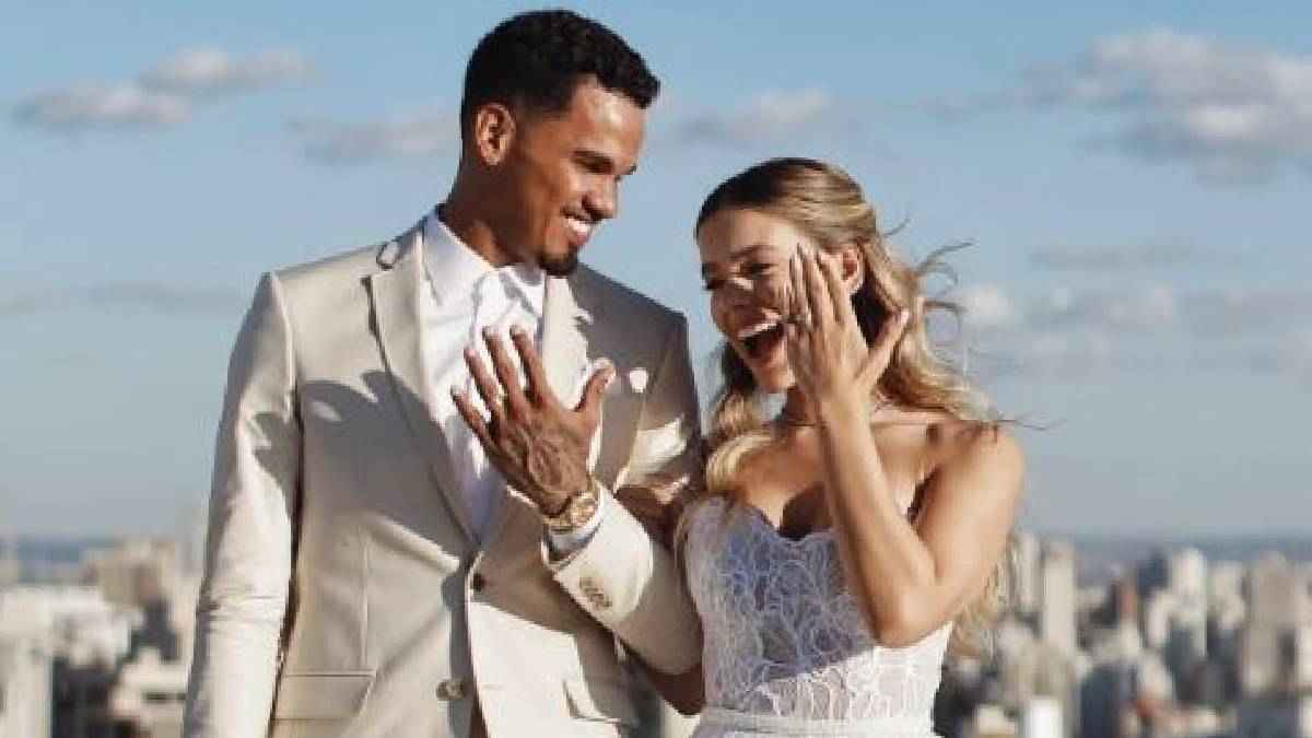 أول لقطات زواج نجم الأهلي السعودي غالينو (فيديو)