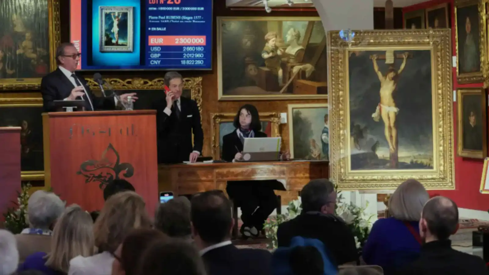 لوحة مفقودة منذ قرون تباع بنحو 2.5 مليون دولار