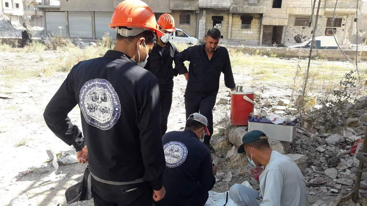 العثور على جثة طفلة محروقة بمادة "الأسيد" شمال سوريا