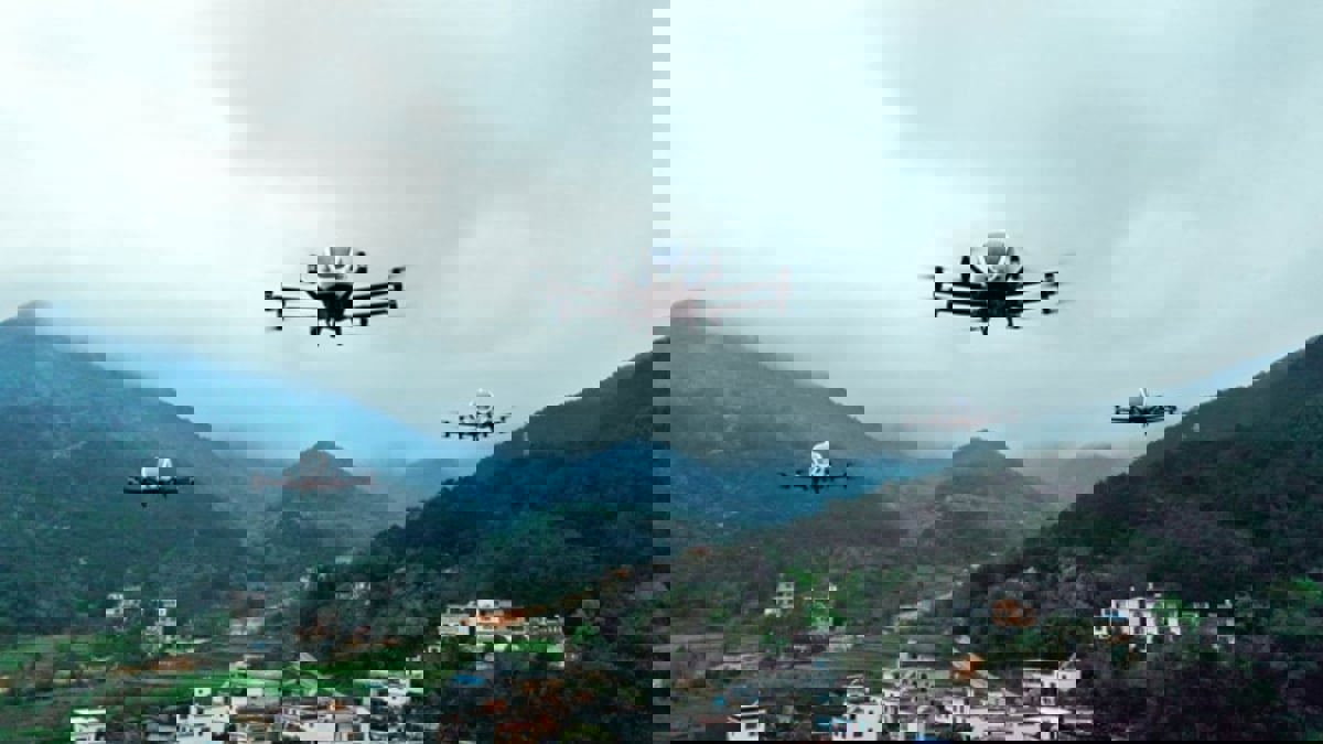 الصين تعتزم إنشاء أول مطار لطائرات ركاب دون طيار (فيديو)