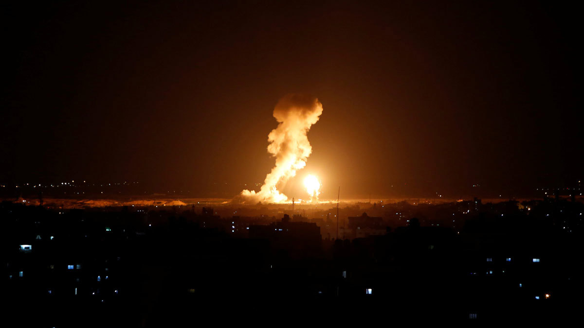 طائرات إسرائيلية تقصف مجددا أهدافا فلسطينية في قطاع غزة