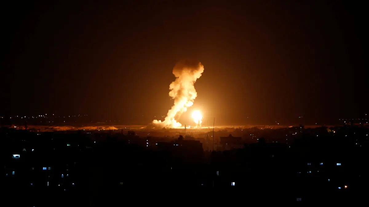 طائرات إسرائيلية تقصف مجددا أهدافا فلسطينية في قطاع غزة