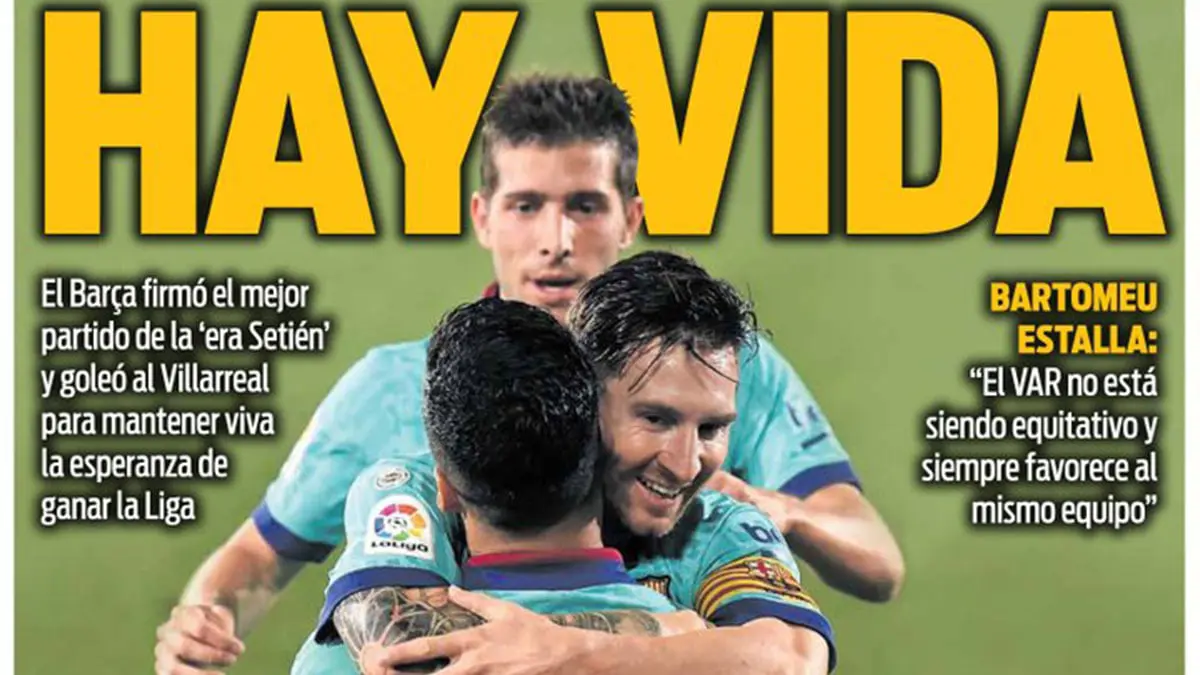 عناوين الصحف الرياضية: "أفضل نسخة من غريزمان".. و"كونتي على المقصلة"