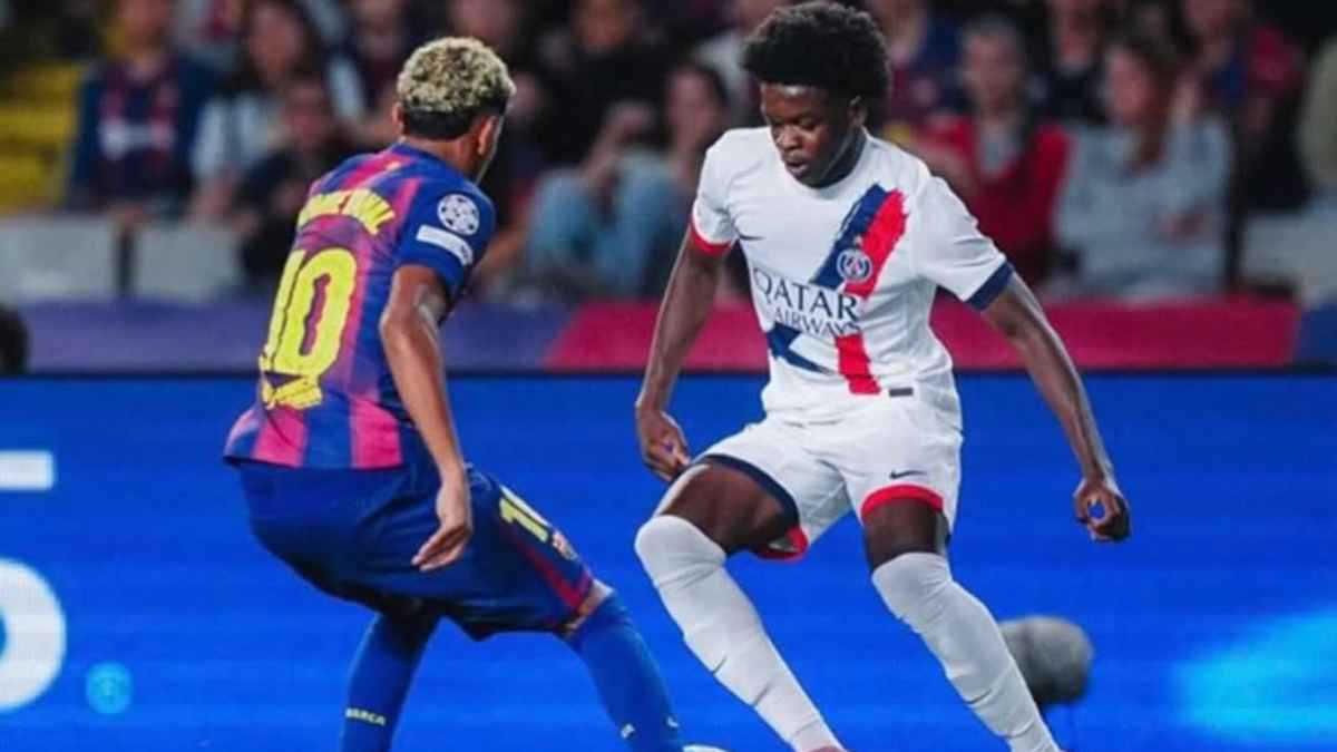 بعد فراق 8 سنوات.. لامين يامال يواجه صديقه الكاميروني (صور)