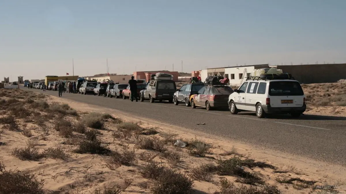 استئناف الحركة المرورية من موريتانيا إلى المغرب بعد فتح معبر الكركرات