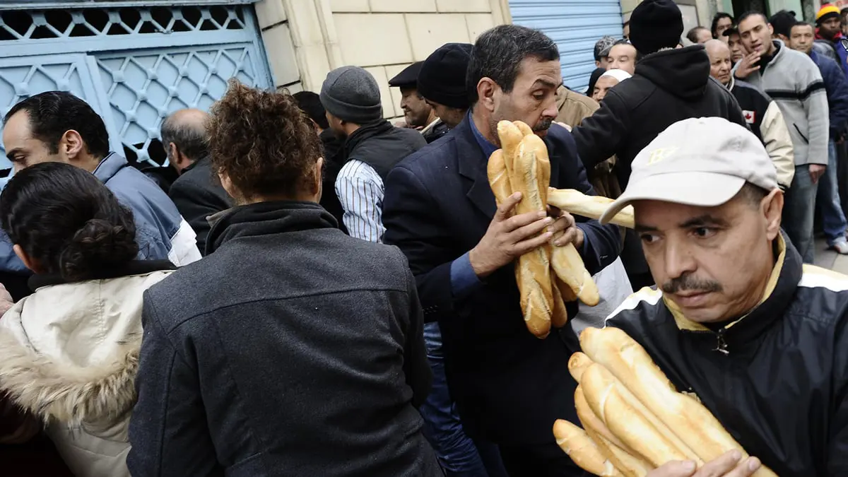 مخابز في تونس تغلق أبوابها بسبب نقص الطحين