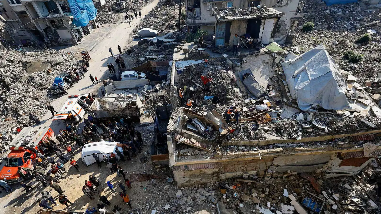 مقتل 4 فلسطينيين خلال هجمات إسرائيلية على غزة