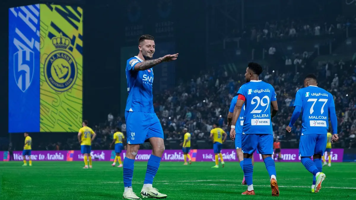 الهلال يهزم النصر ويتوج بطلا لكأس موسم الرياض (فيديو)