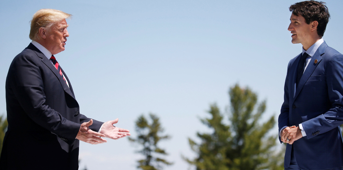 ترامب يسحب دعمه لبيان مجموعة السبع واصفًا ترودو بأنه "غير نزيه"