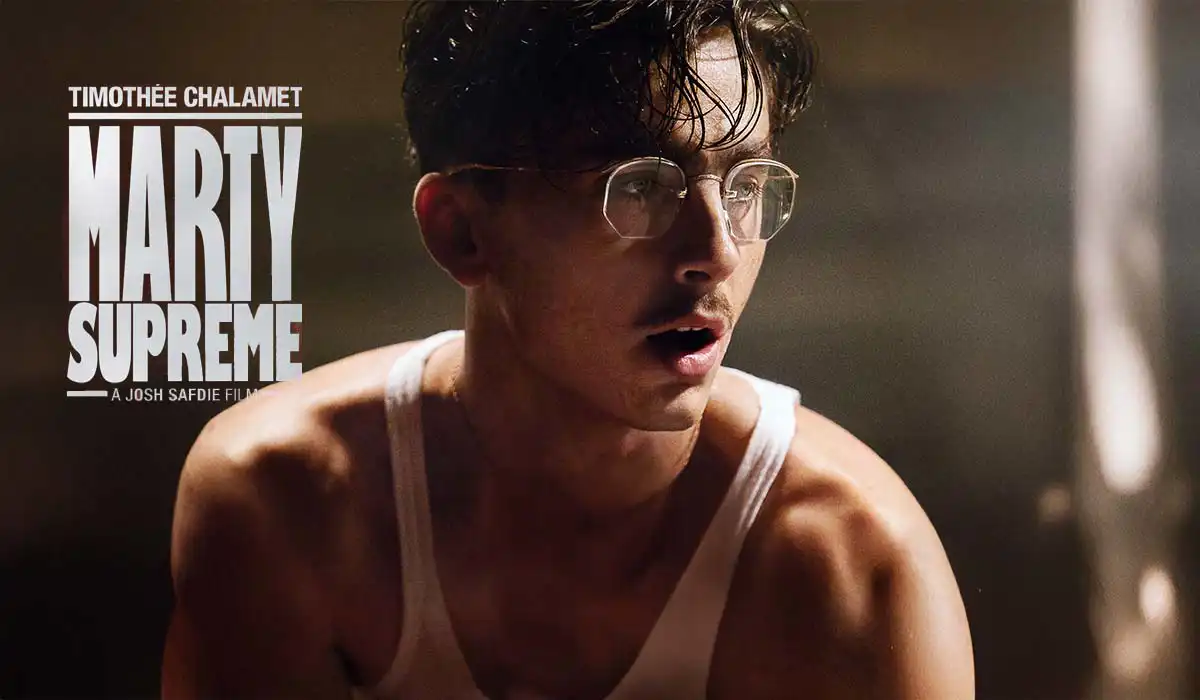 تيموثي شالاميه من فيلم Marty Supreme