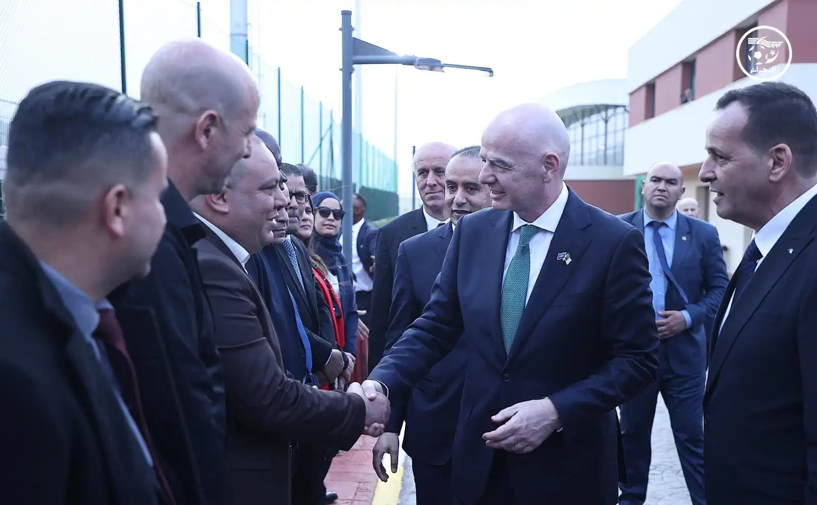 زيارة جياني إنفانتينو للجزائر