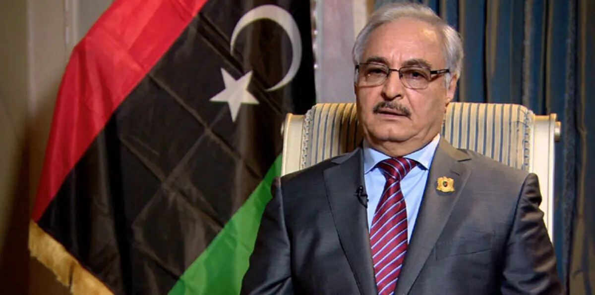 حفتر: تصريحات السبسي بخصوص الطائرات الأمريكية شأن داخلي تونسي