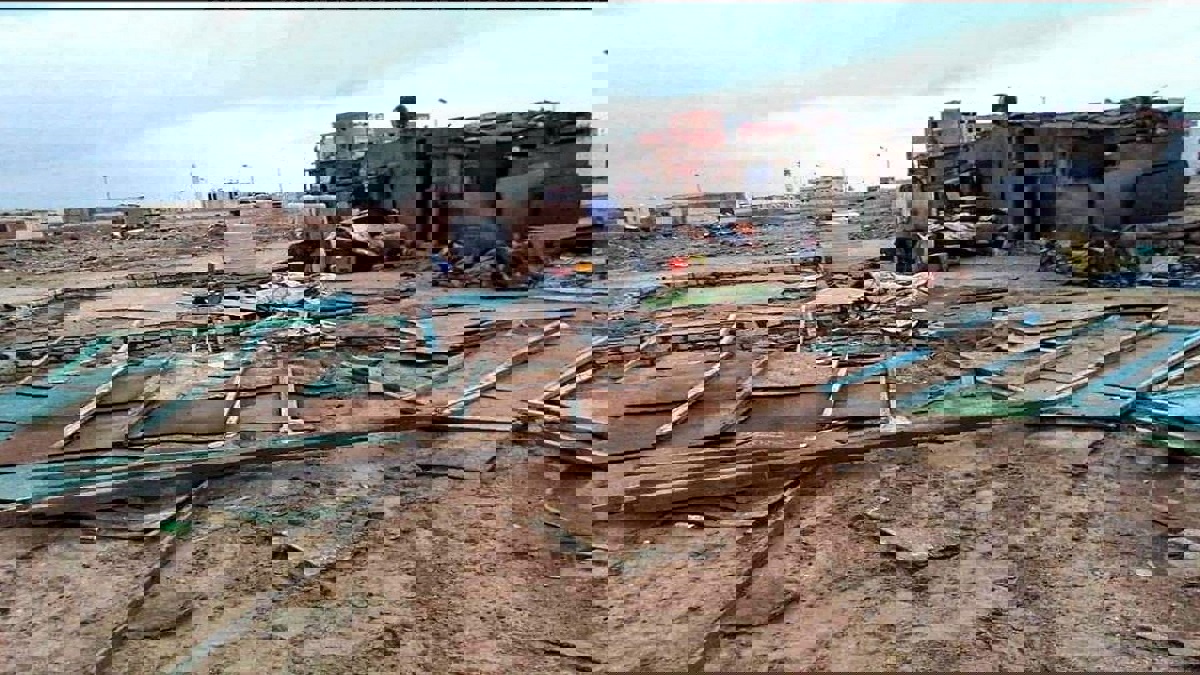 السيول تدمر 210 منازل في مدينة حلايب المصرية (صور)