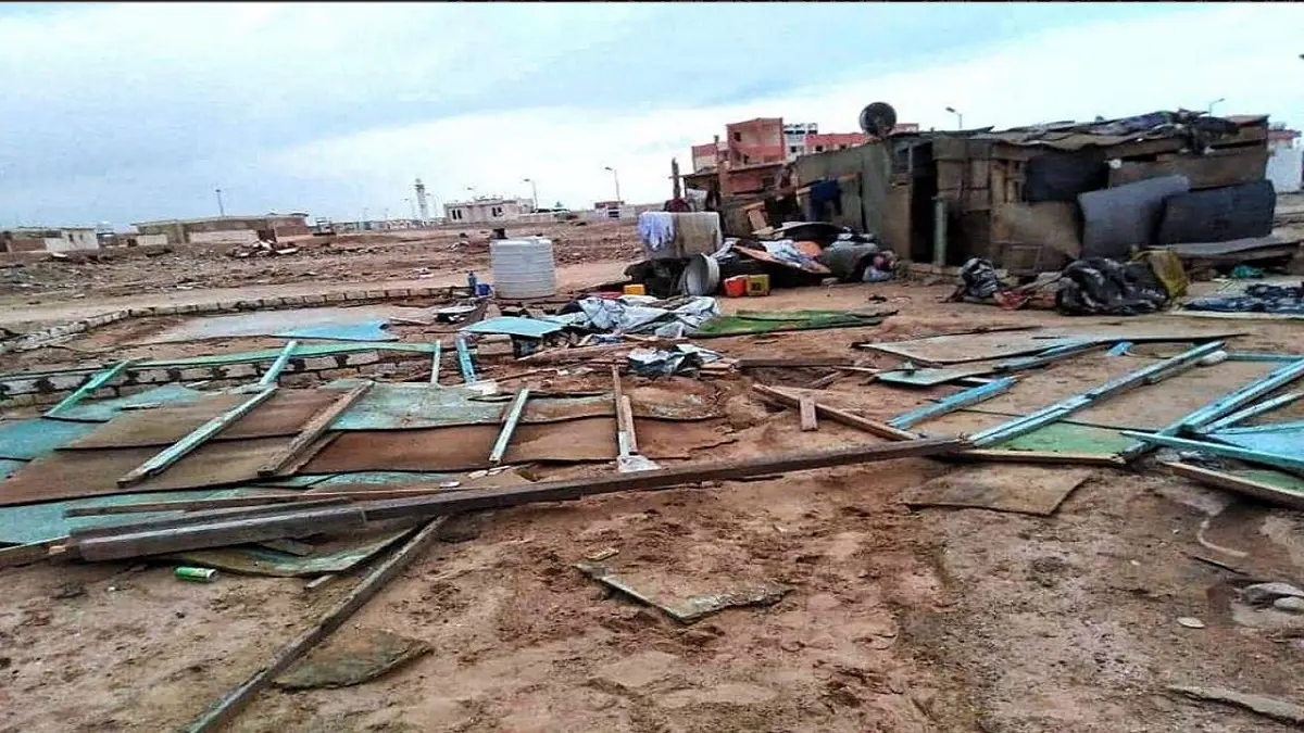 السيول تدمر 210 منازل في مدينة حلايب المصرية (صور)