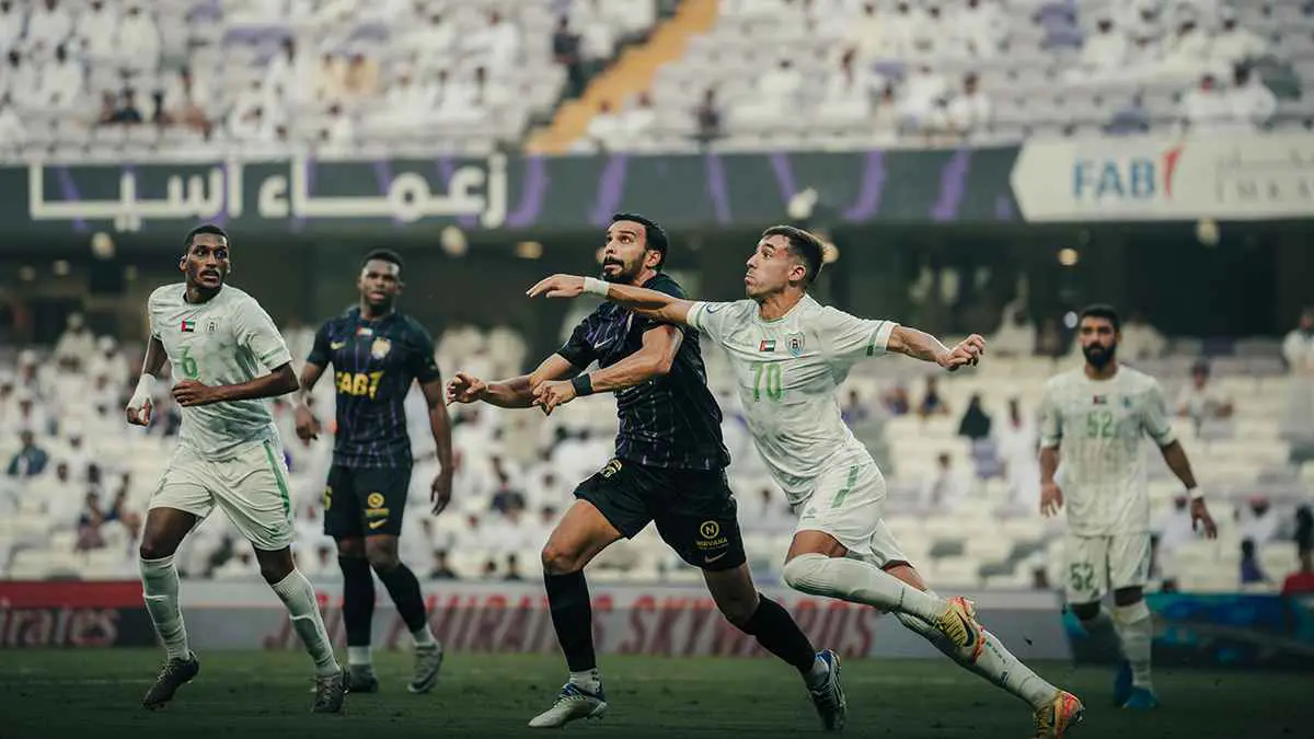 لابا كودجو ينقذ العين من الهزيمة أمام دبا الحصن بدوري أدنوك