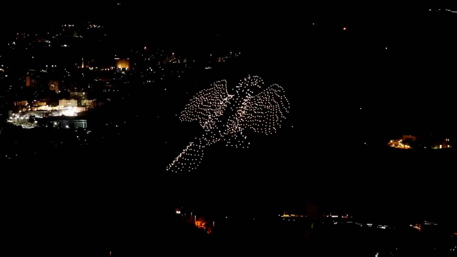 عروض درونز مبهرة في حفل إطلاق "الهوية البصرية" لسوريا (فيديو)