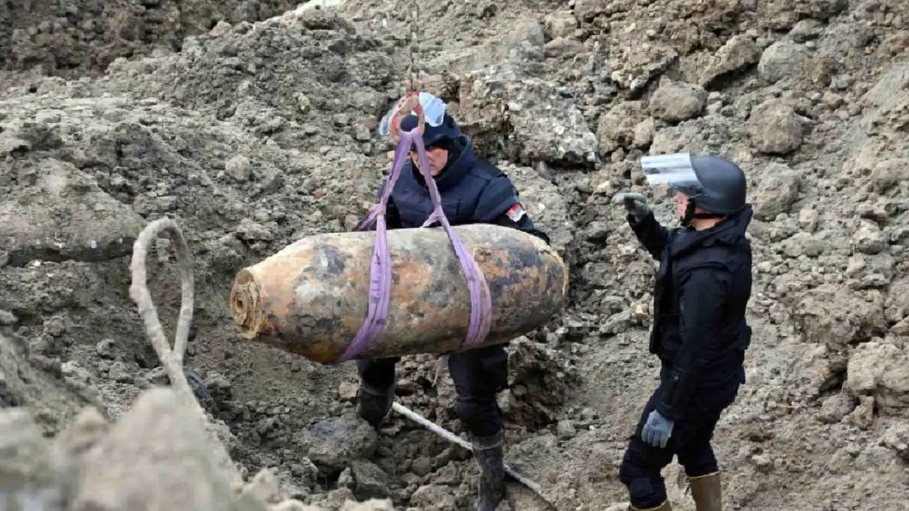 نصف طن من المتفجرات.. صربيا تنجو من قنبلة تعود للحرب العالمية الثانية