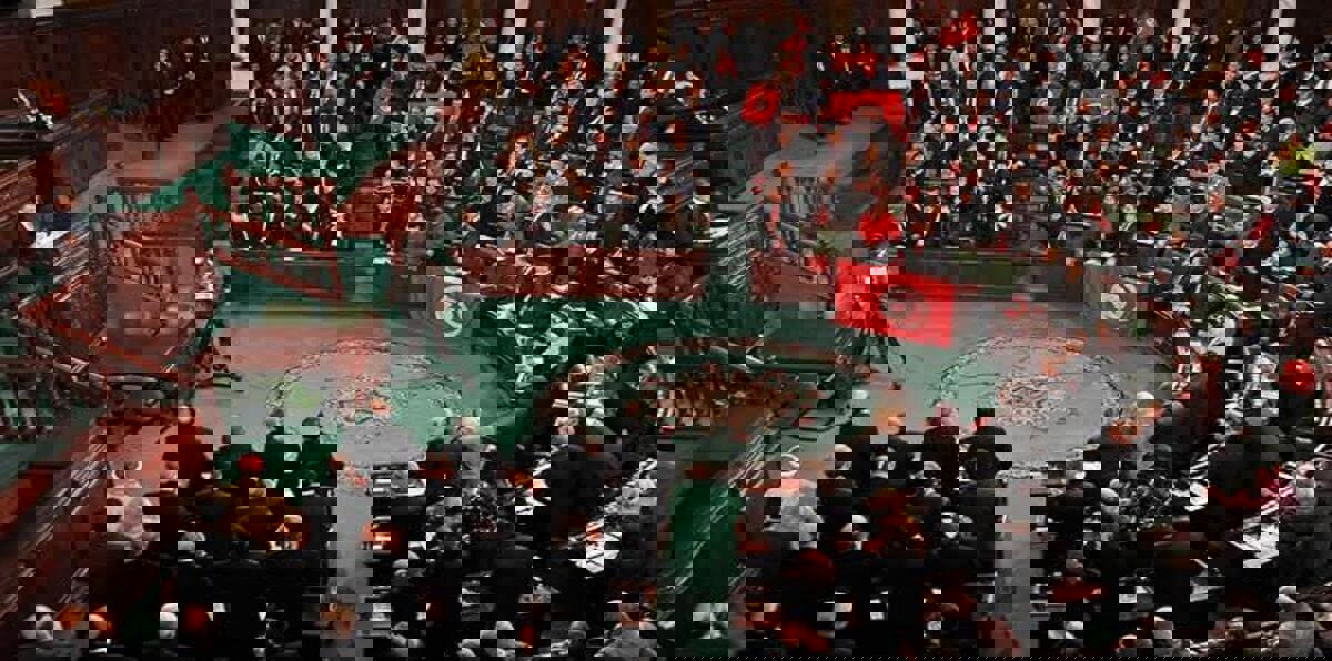 مشاجرة في البرلمان التونسي