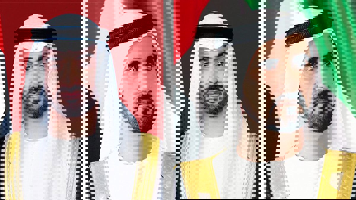 محمد بن راشد ومحمد بن زايد ينعيان رئيس الإمارات