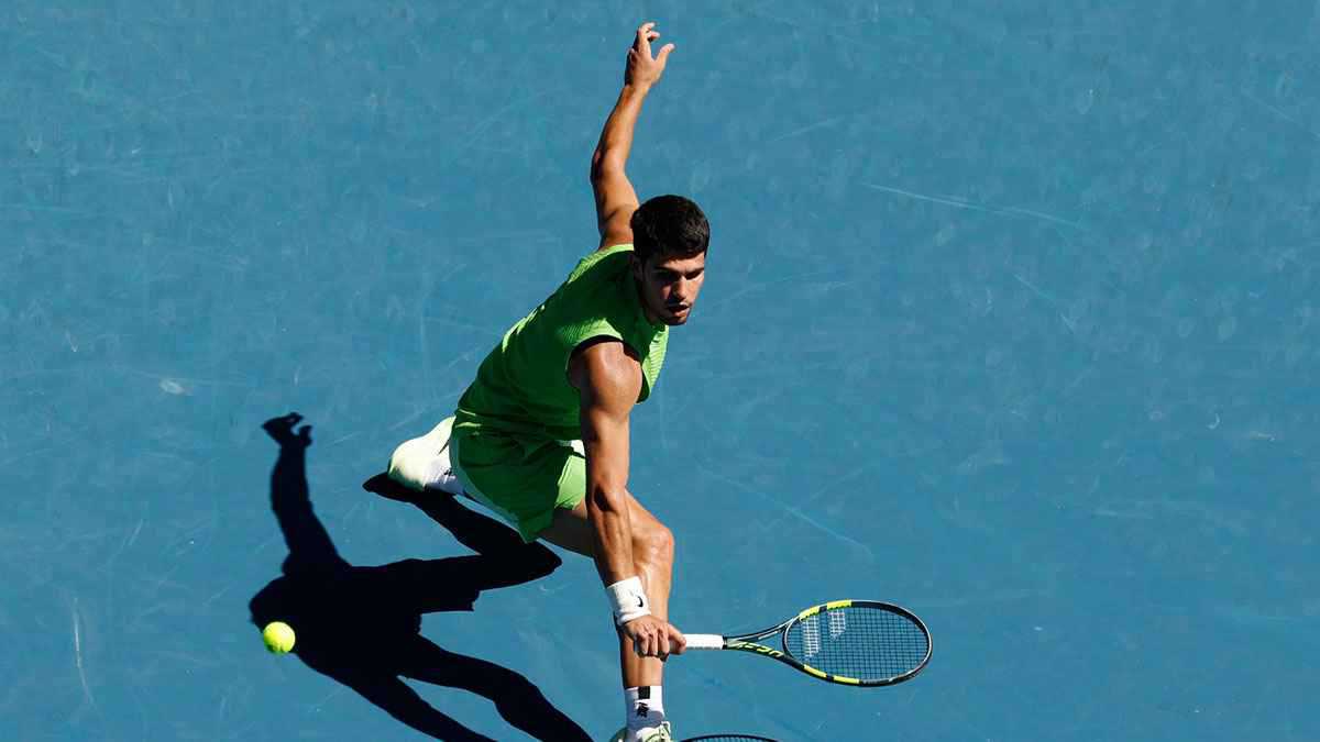 ألكاراز يهزم تومي بول ويتأهل لدور الثمانية بأستراليا المفتوحة للتنس 