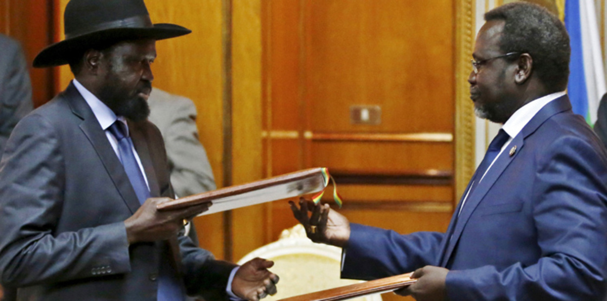 بعد عامين من التمرد.. ريك مشار يؤدي اليمين نائبا لرئيس جنوب السودان
