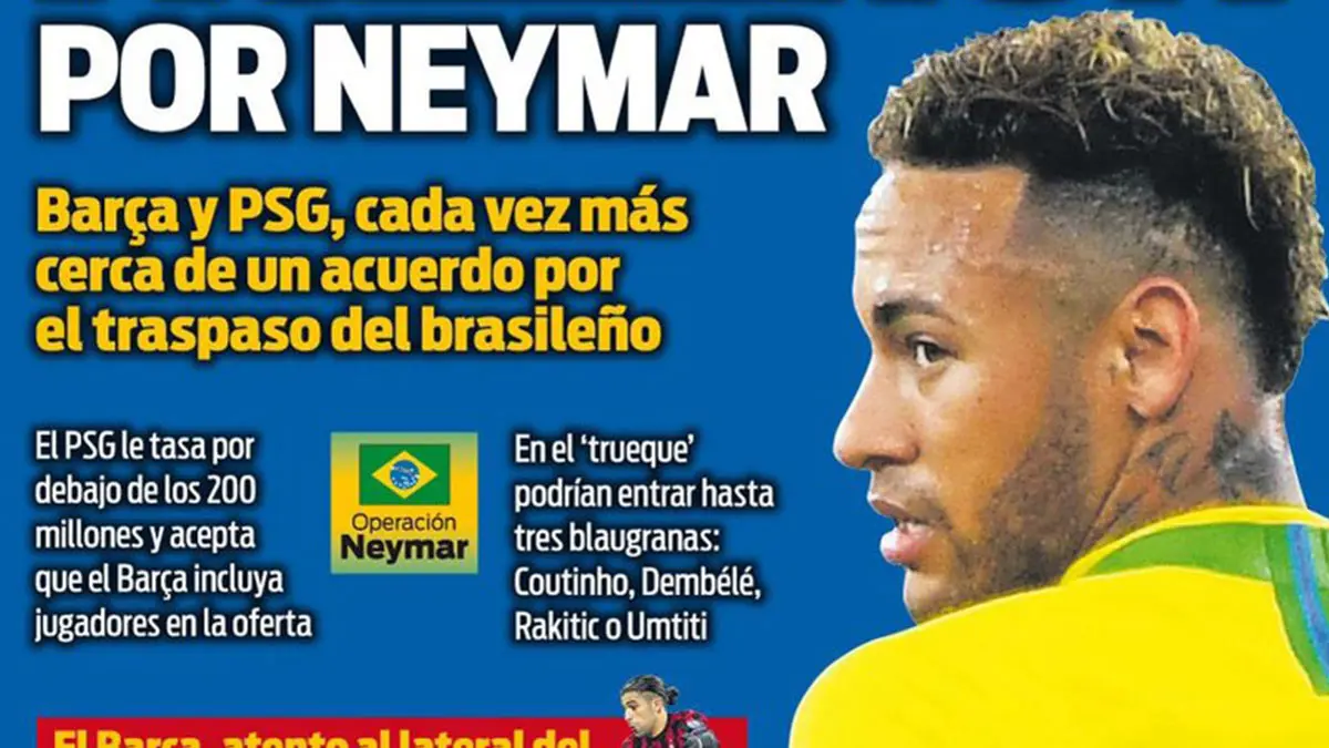عناوين الصحف الرياضية العالمية: "تسريع صفقة نيمار".. وبوغبا في طريق يوفنتوس ويبتعد عن ريال مدريد
