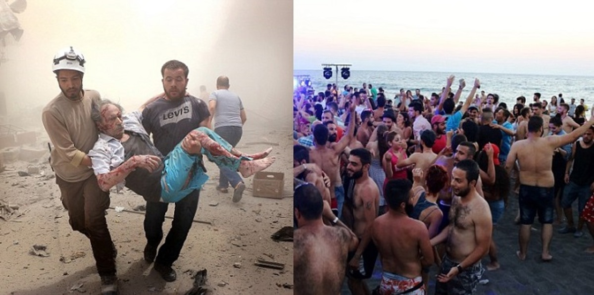 صور من سوريا.. رقص على شواطئ اللاذقية وموت في حلب