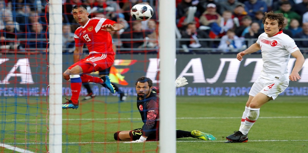 روسيا تتعادل مع تركيا في التجربة الأخيرة قبل المونديال (فيديو)