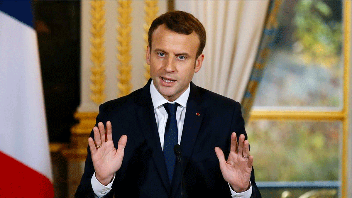 ماكرون: لا يوجد تفويض رسمي من مجموعة السبع بشأن إيران‎