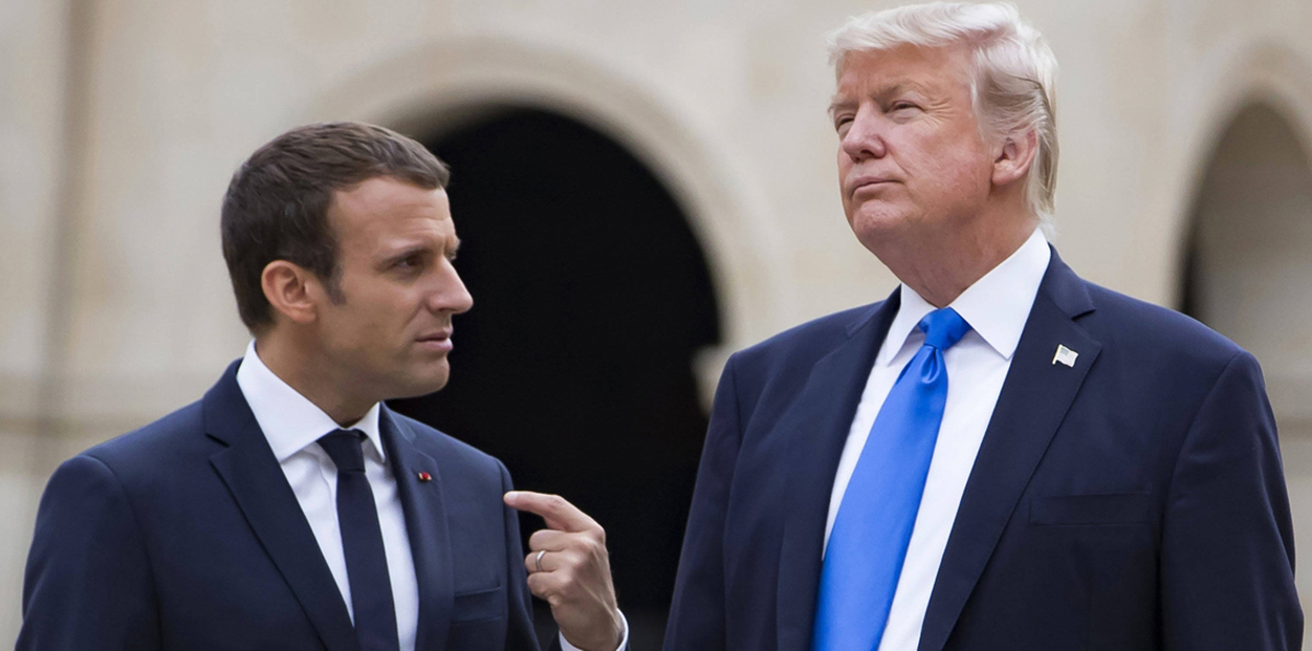 ماكرون لترامب: الرسوم الأمريكية غير شرعية والاتحاد الأوروبي سيرد عليها